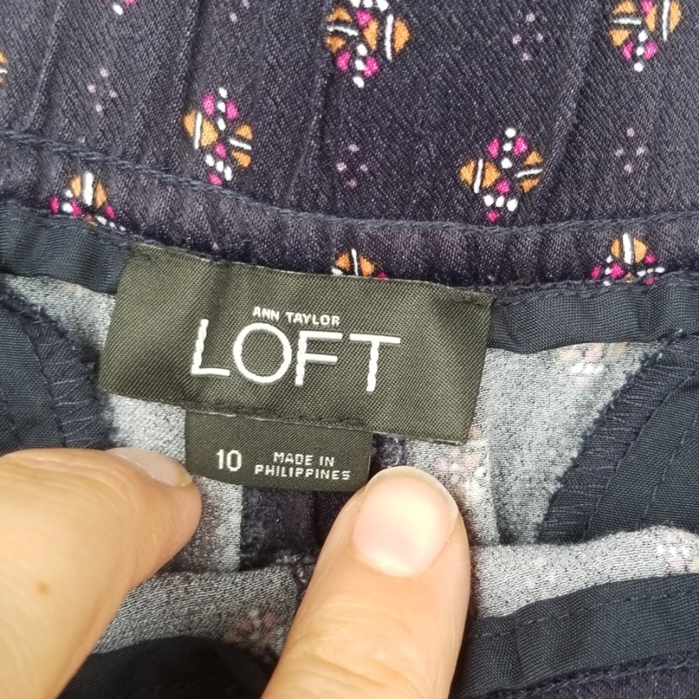 Loft Sz 10 VGUC Super Silky Pants - Picture 4 of 5